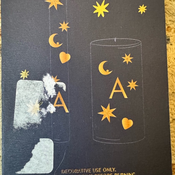 Anthropologie Gold Embellished Candle Charms - Picture 4 of 4